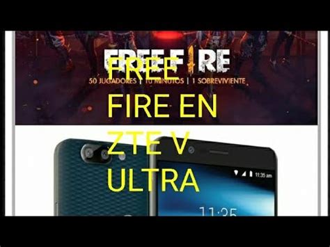 Probando Free Fire Gr Ficos En Ultra En Zte Blade V Ultra Youtube