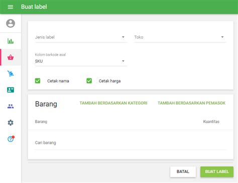 Cara Mencetak Label Untuk Barang