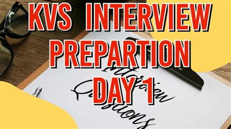 How To Prepare For Kvs Interview Ii Kvs Interview Preparation Day Ii