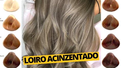 Misturas Loiro Acinzentado Dourado E Como Cobrir Cabelo Branco