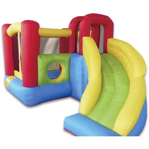 Brincol N Inflable Eurotoys Infantil Con Resbaladilla Walmart En L Nea