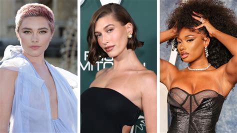 Florence Pugh's Buzzcut, Hailey Bieber's Bob & More Haircuts From 2023