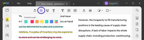 Learn How To Strikethrough In Pdf Minutes Updf