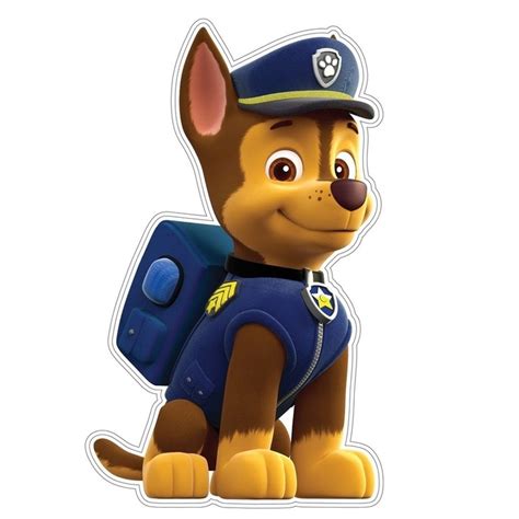 Paw Patrol Wanddekoration Chase Wandtattoos Kaufland De