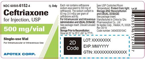 Ceftriaxone - FDA prescribing information, side effects and uses