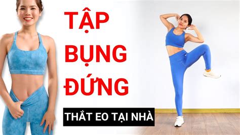 Bài Tập Giảm Mỡ Bụng Tư Thế đứng ThẮt Eo Tại Nhà Hoàng Uyên Yoga