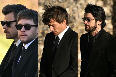 One Direction Stars Attend Liam Payne S Funeral In Uk