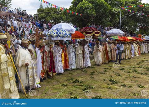 Meskel Celebration Lalibela Ethiopia Editorial Photo Image Of