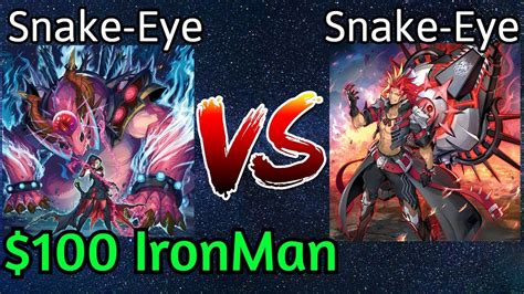 Snake Eye Fiendsmith Vs Snake Eye Fiendsmith Ironman Yu Gi Oh