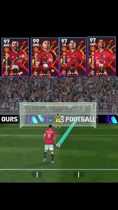 Rashford💥 Vs 💥 Team Players Penalties Challenge Efootball Pes2021 Efootball2024 Viral Youtube