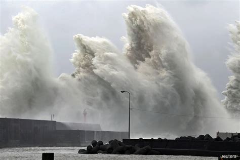 Typhoon Batters Japan With Record Rain Killing Two — Nhk The Edge