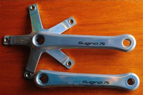 Sugino 75 Track Crank Set (NJS)