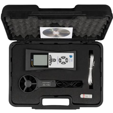 Vane Anemometer PCE-VA 11-ICA incl. ISO Calibration Certificate | PCE Instruments