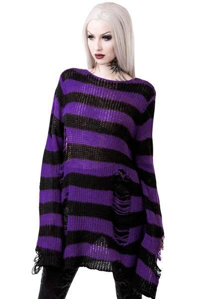 Wonka Knit Sweater B Killstar Clothing Knitwear Women Knitted