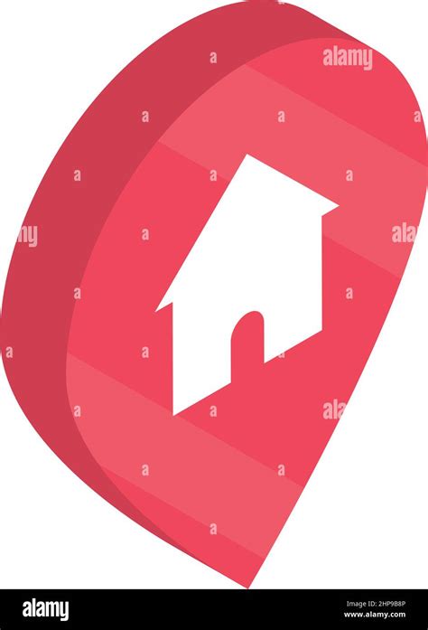 Location Pin House Stock Vector Image And Art Alamy