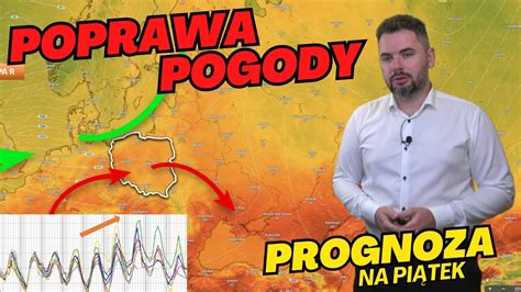 POGODA NA WEEKEND Opady w piątek Poprawa pogody w sobotę i niedzielę