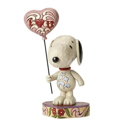 Jim Shore Peanuts Snoopy With Heart Balloon 4042378 Excellent Ebay