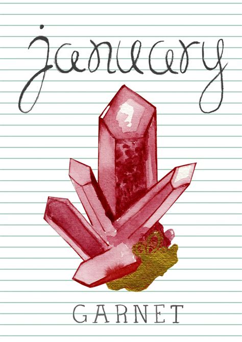 Birthstone January Illustration Free Stock Photo - Public Domain Pictures