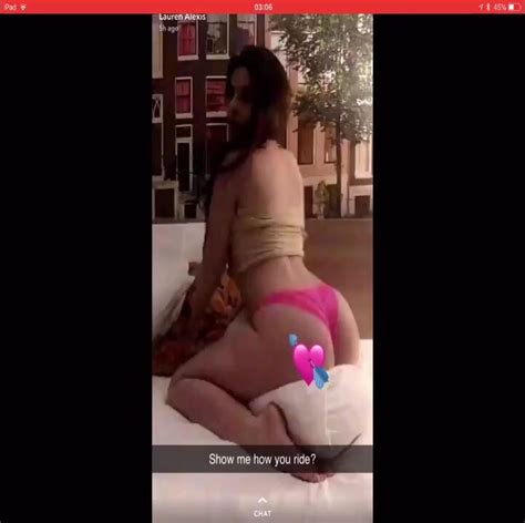 Lauren Alexis Nude Snapchat Leaked Xxx Videos Photos