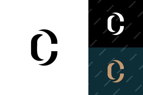 Premium Vector Letter C Monogram Vector Logo Design