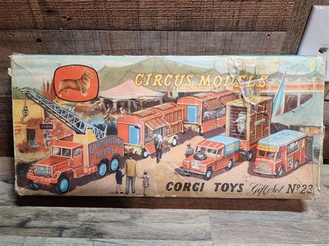 Corgi Chipperfields Circus Models Gift Set No Rare Vintage First