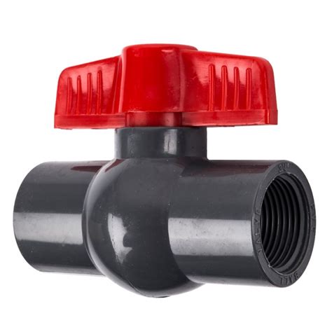 Mm One Piece Compact Threaded Upvc Ball Valve Superpump Water Pumps