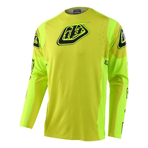 Troy Lee Designs Mx Jersey Se Ultra Sequence Flo Yellow Maciag Offroad