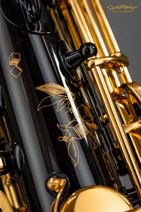 Vorrätig Altsaxophon Henri SELMER Paris Supreme schwarz gold