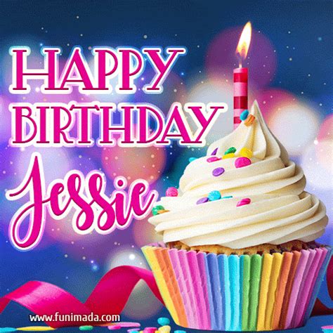 Happy Birthday Jessie - Lovely Animated GIF | Funimada.com