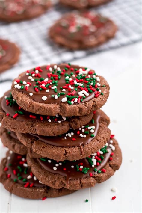 Chocolate Frosted Christmas Cookies ⋆ Real Housemoms