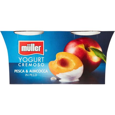 Yogurt Intero Alla Pesca E Albicocca MULLER 2 X 125 G Coop Shop