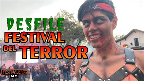 4K Desfile Festival del Terror 2023 Six Flags México Ataque V1 3