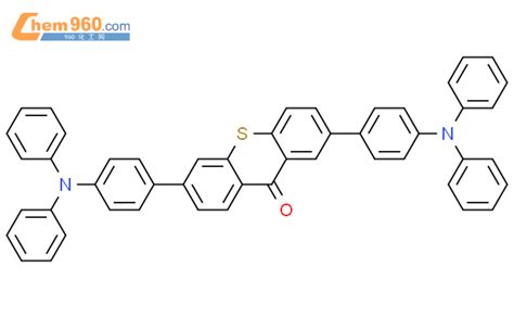 2055026 09 8 9H Thioxanthen 9 One 2 6 Bis 4 Diphenylamino Phenyl CAS