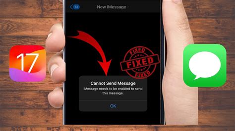 How To Fix Cannot Send Message Imessage Needs To Be Enabled To Send