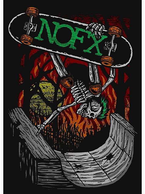 "nofx band logo" Sticker by ajochensd8 | Redbubble