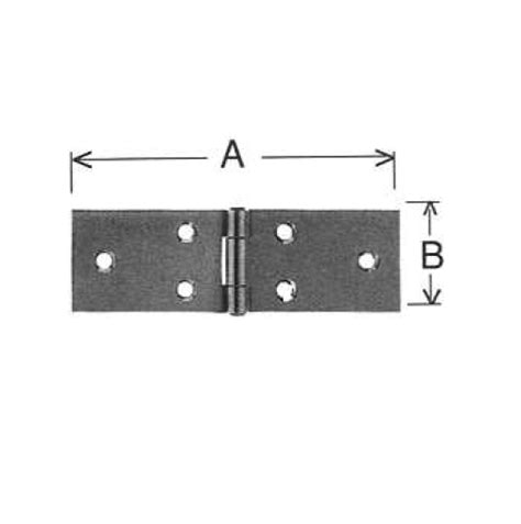 ORECA 1 CERNIERA LUNGA IN INOX MM 80X28 Leroy Merlin