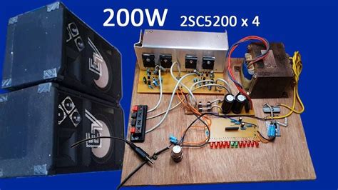 Como Fazer Transistores Amplificadores W Sc X Em Casa