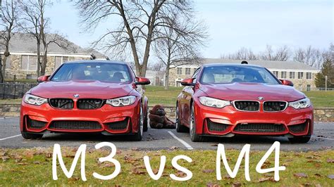 Bmw F80 M3 Vs F82 M4 Comparison Suggests 2016 My Has Better Exhaust