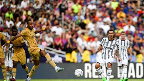 Di Mar A Jug En El Empate De Juventus Ante Barcelona En Los Estados Unidos