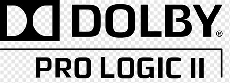 Logo Dolby Digital Dolby Surround Pro Logic Ii 돌비 프로 로직 로직 프로 텍스트 로고