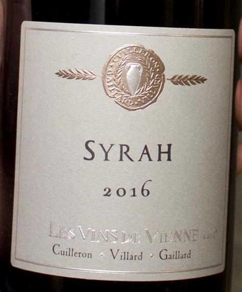 Les Vins De Vienne Syrah France Rh Ne Northern Rh Ne Vin De