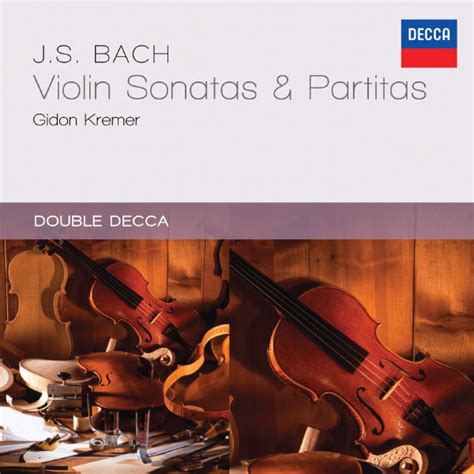 Bach J S Violin Sonatas Partitas Johann Sebastian Bach Par Gidon