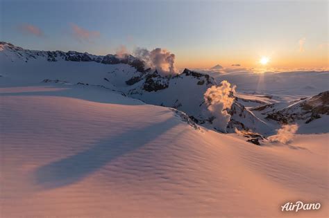 Mutnovsky Volcano Kamchatka Russia