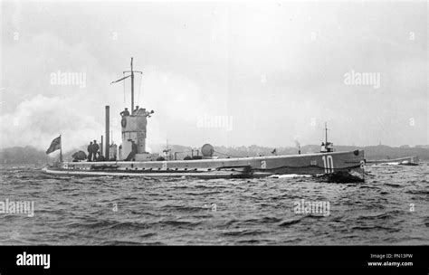 Ww1 German U Boat Black And White Stock Photos And Images Alamy