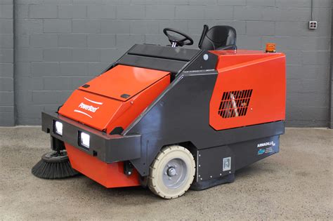 Powerboss Armadillo X Sweeper Carolina Industrial Equipment Cie