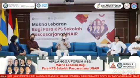 Airlangga Forum Lebaran Dari Berbagai Perspektif Keilmuan