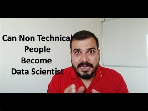 How Can A Non Technical Person Become Data Scientist Youtube