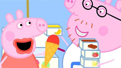 Peppa Pig Official Channel Peppa Pig And Daddy Pigs Ice Cream Truck