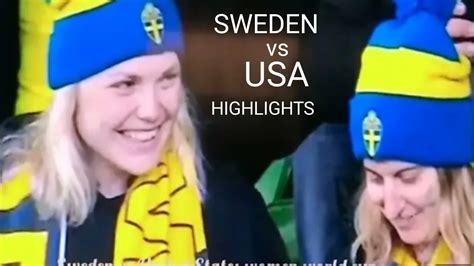 USA Vs Sweden Highlights World Cup Women 2023 Sweden Vs Usa Women