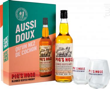 Buy Pig S Nose Coffret 2 Verres Whisky Blended Whisky